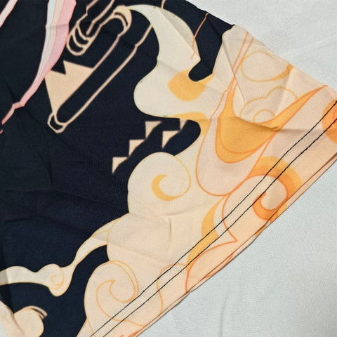 Kitsune Kimono Graphic Art Design - Unisex Japanese Apparel Kitsune Kimono Graphic Art Design - Unisex Japanese Apparel