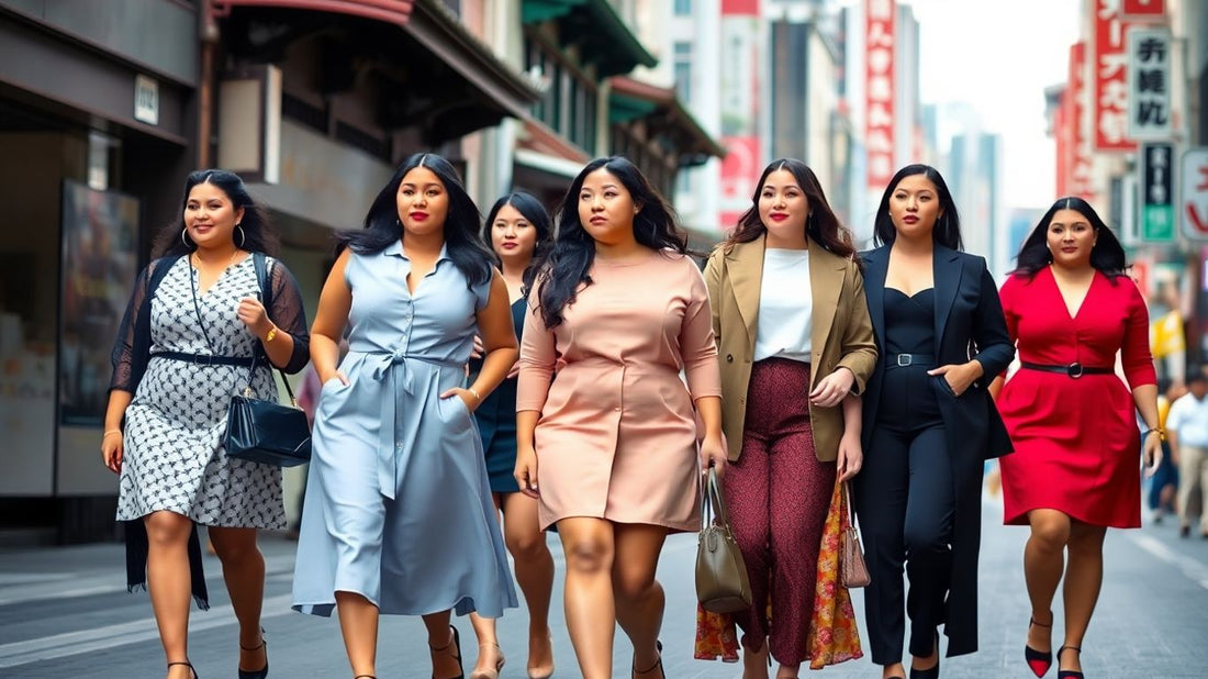 Plus size fashion in Japan