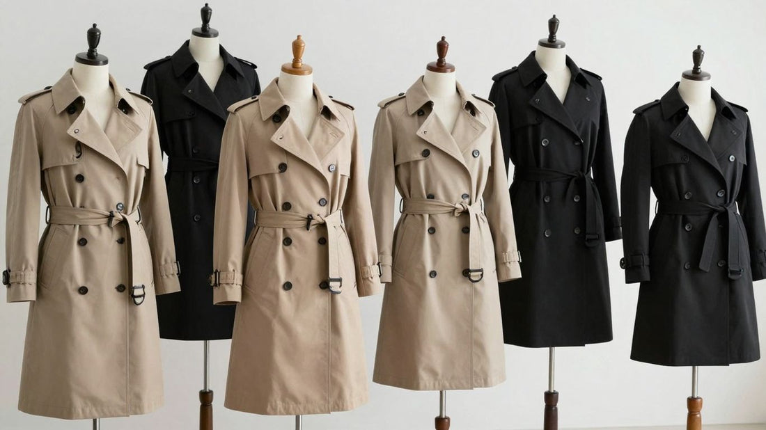 Stylish Japan trench coats for men and women.