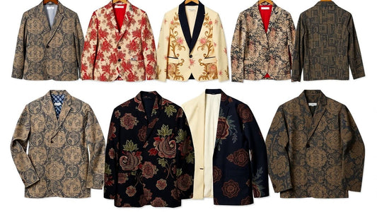 Authentic Japanese style jackets with unique designs.