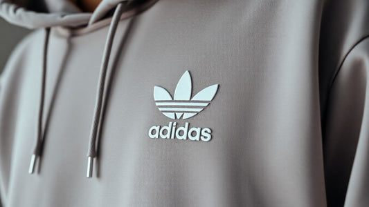 Adidas hoodie with Japanese design elements.