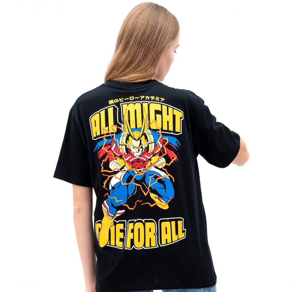 My Hero Academia t-shirt - All Might design by Zewearsy