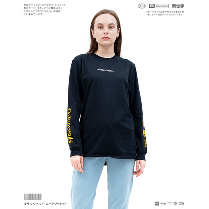 Japanese Long Shirt Sleeve T Shirt Yokai Series ROKUROKUBI | Zewearsy Store
