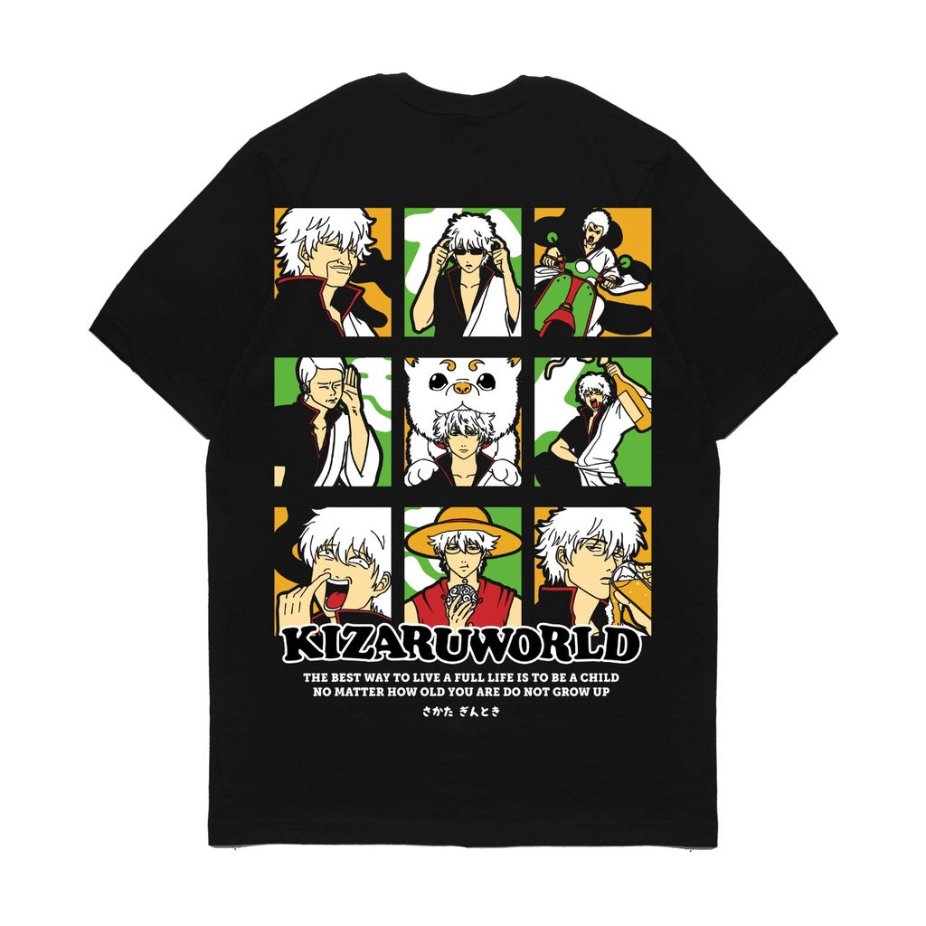 Japan Anime Short Sleeve T Shirt - SAKATA GINTOKI | Japan Apparel | Zewearsy Store