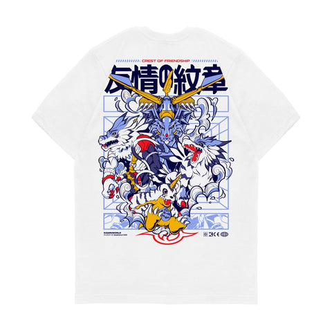 Japan Anime Short Sleeve T Shirt - Digimon GABUMON | Japan Apparel