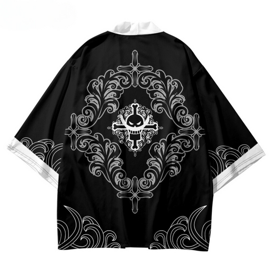 One Piece Skull Art Kimono - Unisex Oversized | Zewearsy Store