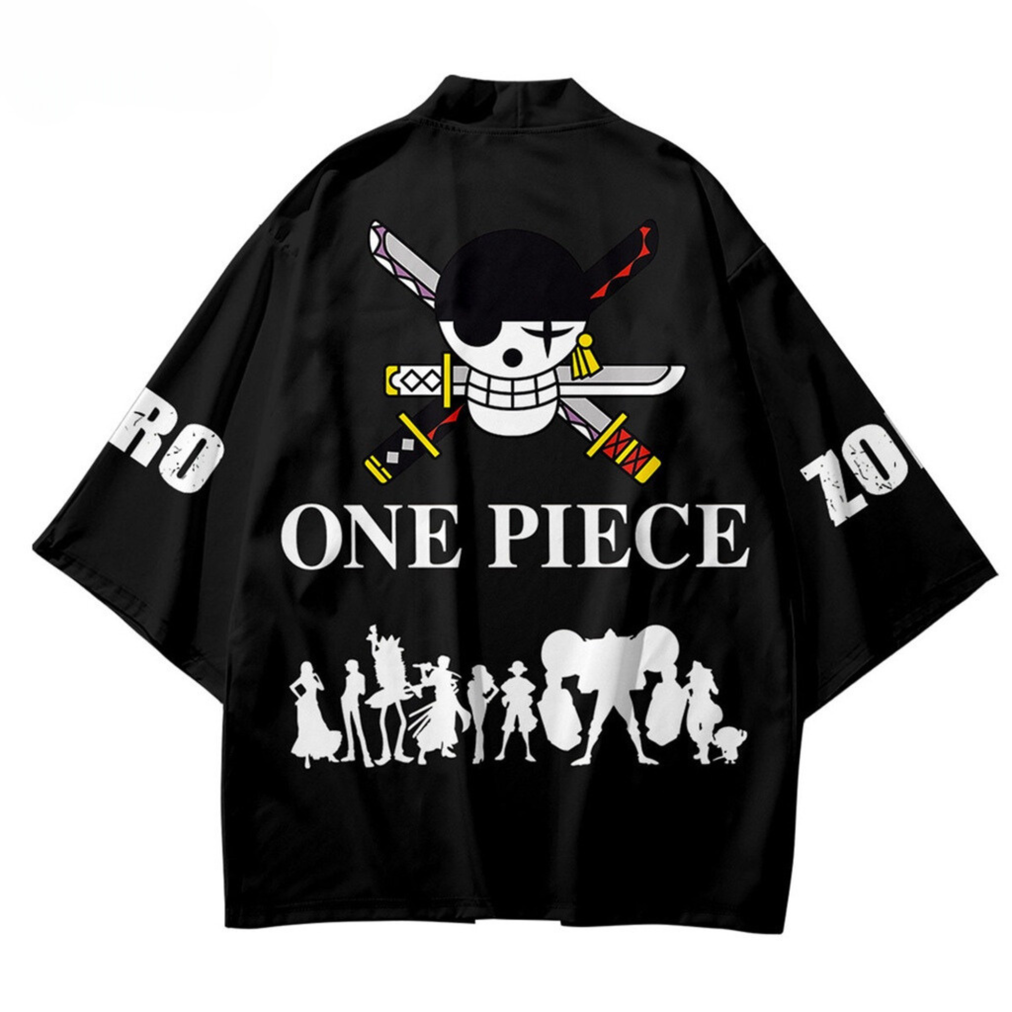 Kimono Japan with One Piece Cartoon Anime theme - Unisex Oversized Streetwear Kimonos | Zewearsy Store