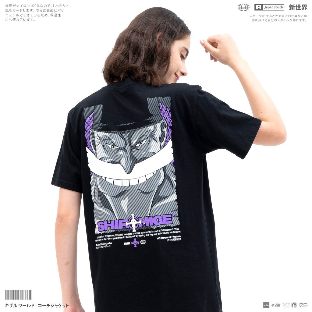 Japan Anime Short Sleeve T Shirt - One Piece SHIROHIGE | Japan Apparel