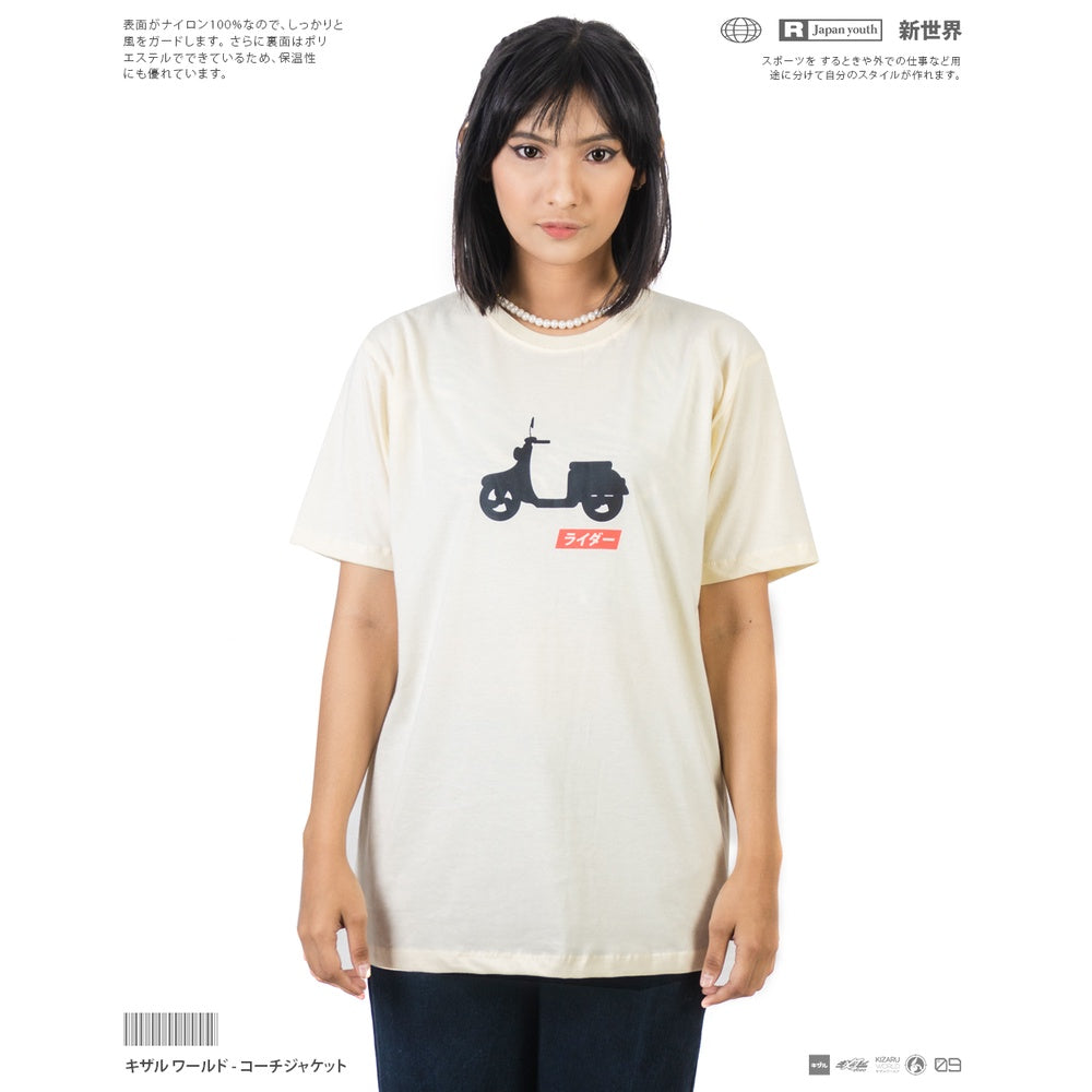 Japan Streetwear Short Sleeve T Shirt - Origin RIDER | Japan Apparel | Zewearsy Store