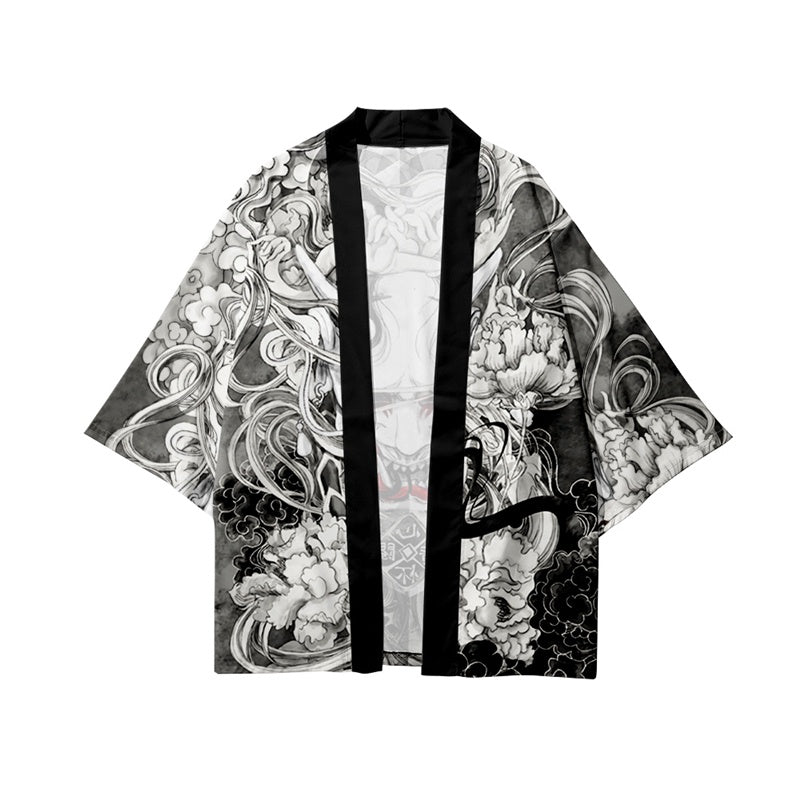 Vampire Dracula Graphic Art Kimono Unisex | Japan Apparel