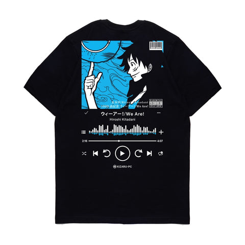 Japan Anime Short Sleeve T Shirt - Music Series One Piece WE ARE | Japan Apparel