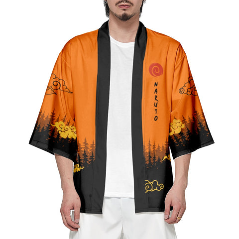 Naruto Kurama Art Fashion Kimono Unisex Oversized Design | Zewearsy Store