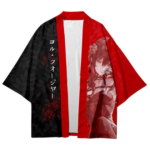 Japan Cartoon Anime Outer Oversized Kimono - Harajuku Kimono - Haori | Japan Fashion | Zewearsy Store