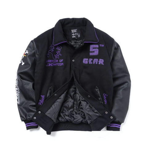 One Piece Gear 5 Varsity Jacket Full Embroidery Japan Fashion