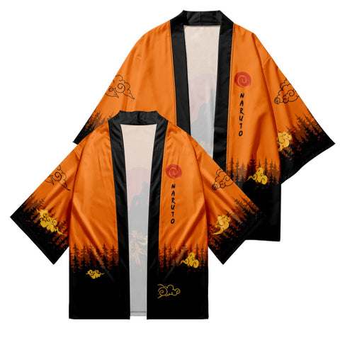 Naruto Kurama Art Fashion Kimono Unisex Oversized Design | Zewearsy Store