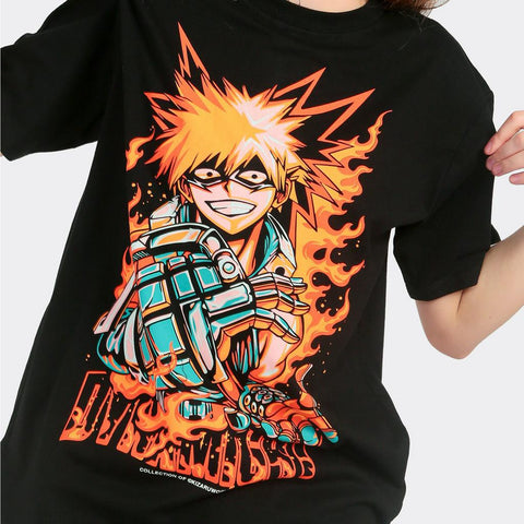 Japan Anime Short Sleeve T Shirt - BAKUGO | Japan Apparel