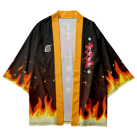 Naruto nine tails Kimono Art Fashion | Japan Apparel