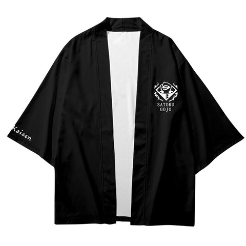 Anime Gojo Satoru Kimono Art With Unisex Oversized | Zeweary Store