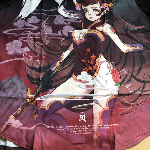 Japanese Anime Kimono Short Sleeve Dress