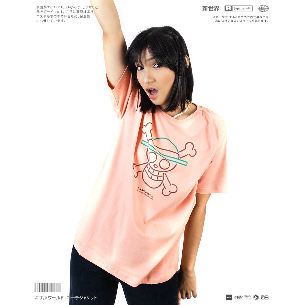 Japan Anime Short Sleeve T Shirt - One Piece SHP LOGO | Japan Apparel