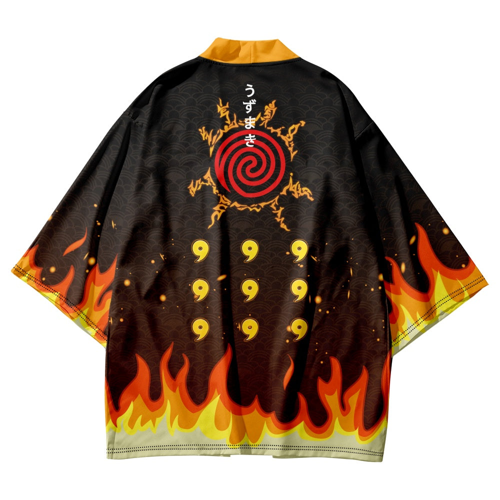 Naruto nine tails Kimono Art Fashion | Japan Apparel