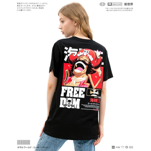 Japan Anime Short Sleeve T Shirt - One Piece GOL D ROGER | Japan Apparel | Zewearsy Store