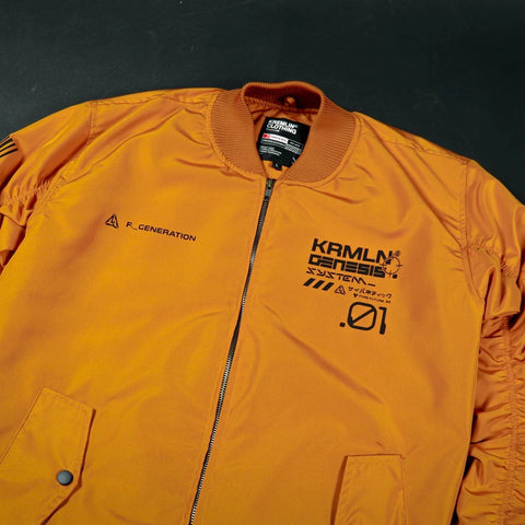 Cyberpunk Bomber Jacket – KRMLN Genesis .01 | Techwear Streetwear Unisex