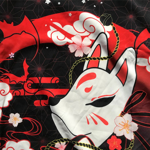 Japan Kitsune Graphic Design Kimono Unisex Oversized | Japan Apparel