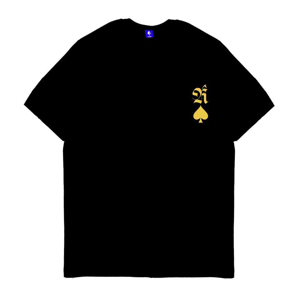 Japan Streetwear Short Sleeve T Shirt - Origin Card Series KING OF SPADE | Japan Apparel | Zewearsy Store