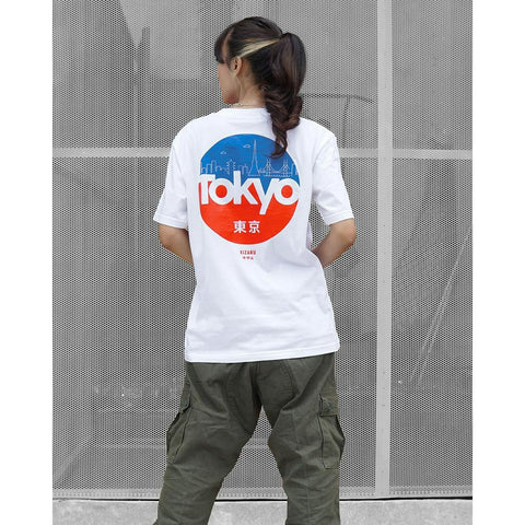 Japan Streetwear Short Sleeve T Shirt - Origin TOKYO CITY LIGHT | Japan Apparel