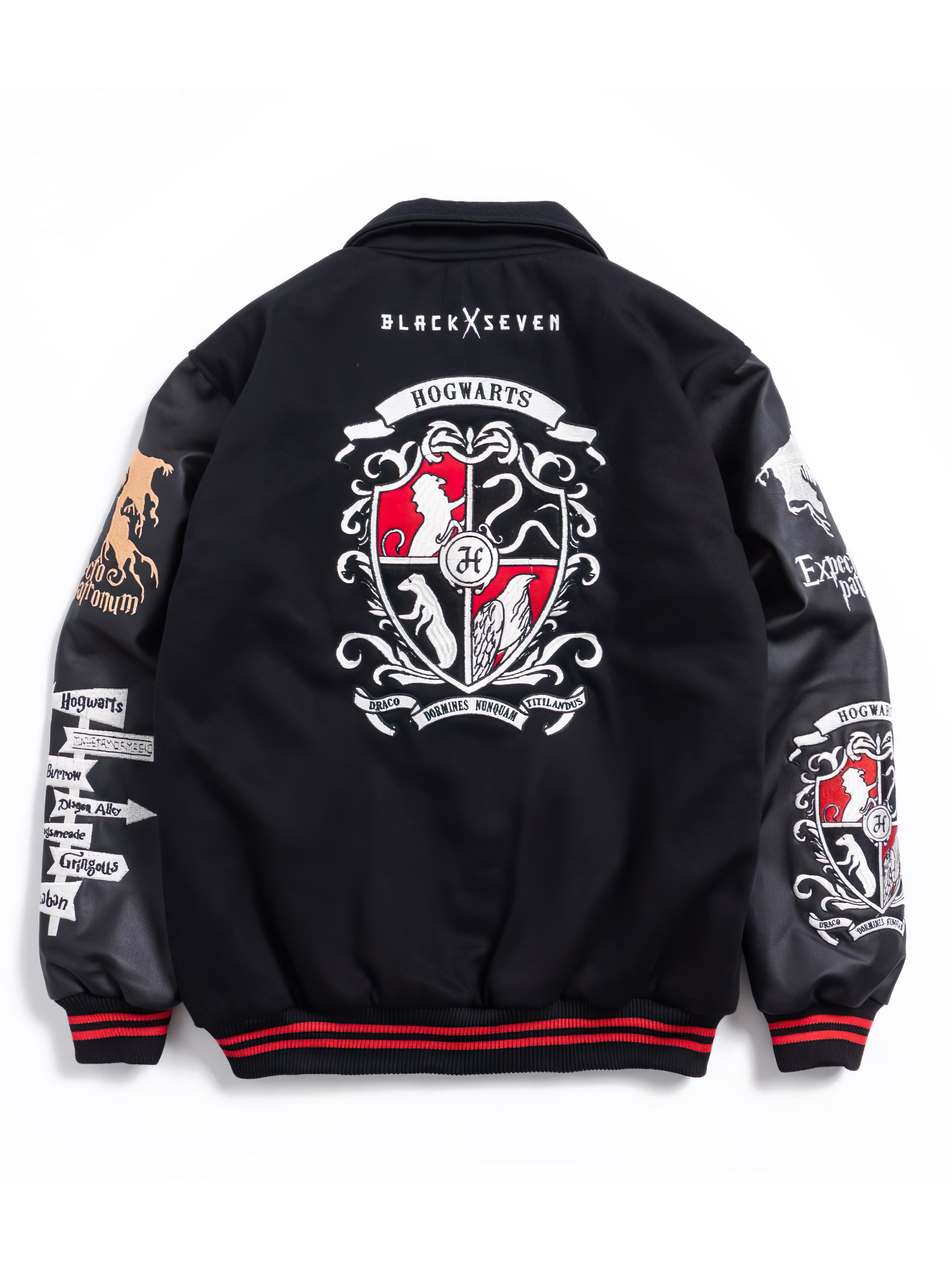 Hogwarts Legacy Harry Potter Varsity Jacket Full Embroidery | Zewearsy Store