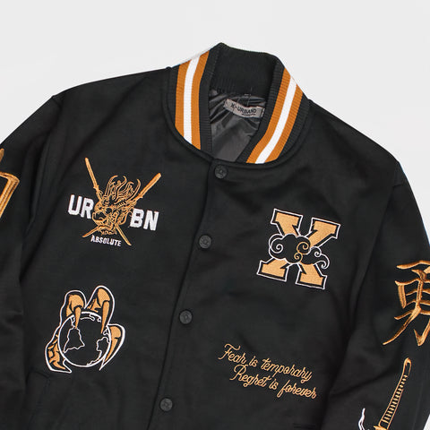 Japan Varsity Jacket Sukajan Full Embroidery - Modern Style harajuku - Japan Fashion | Zewearsy Store