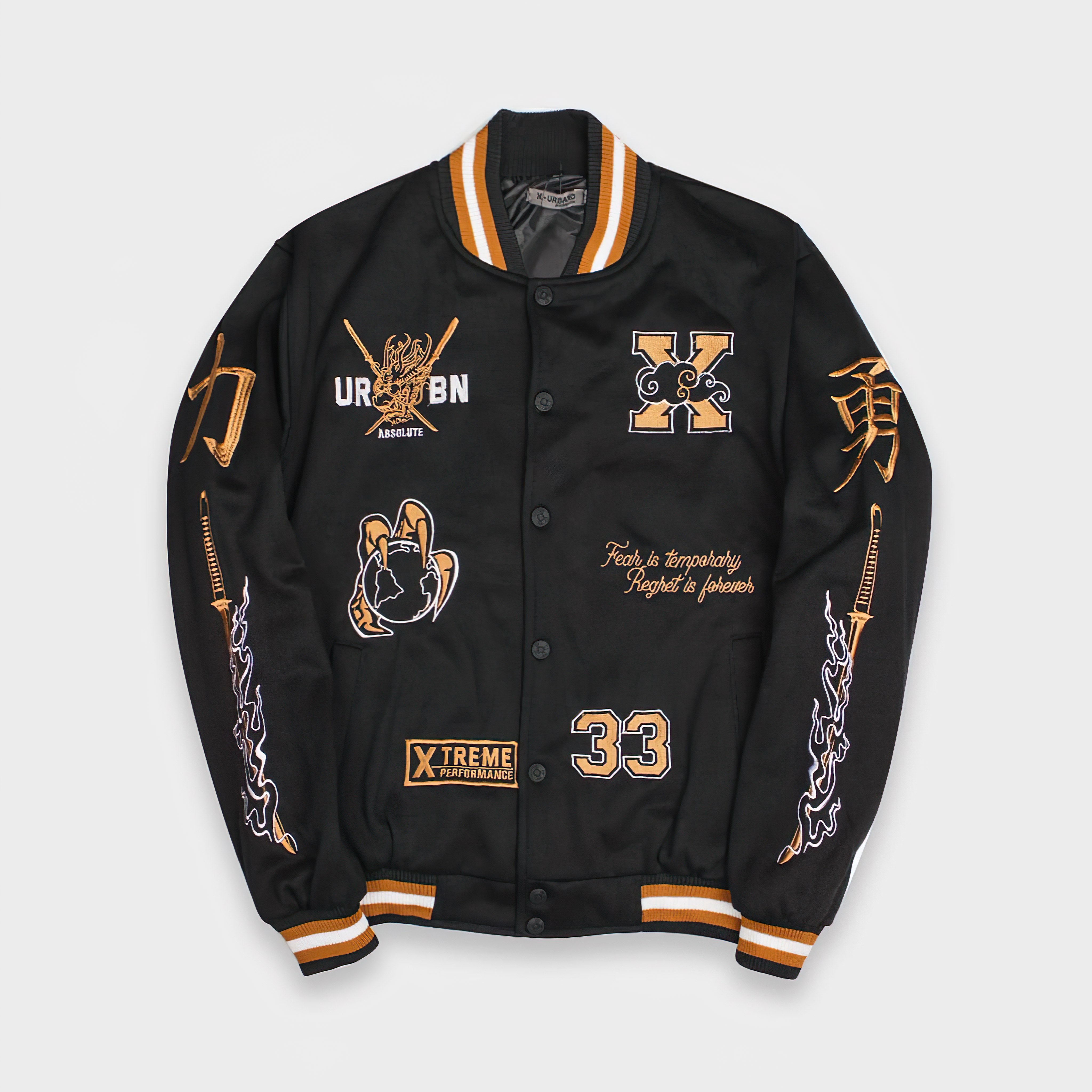 Japan Varsity Jacket Sukajan Full Embroidery - Modern Style harajuku - Japan Fashion | Zewearsy Store