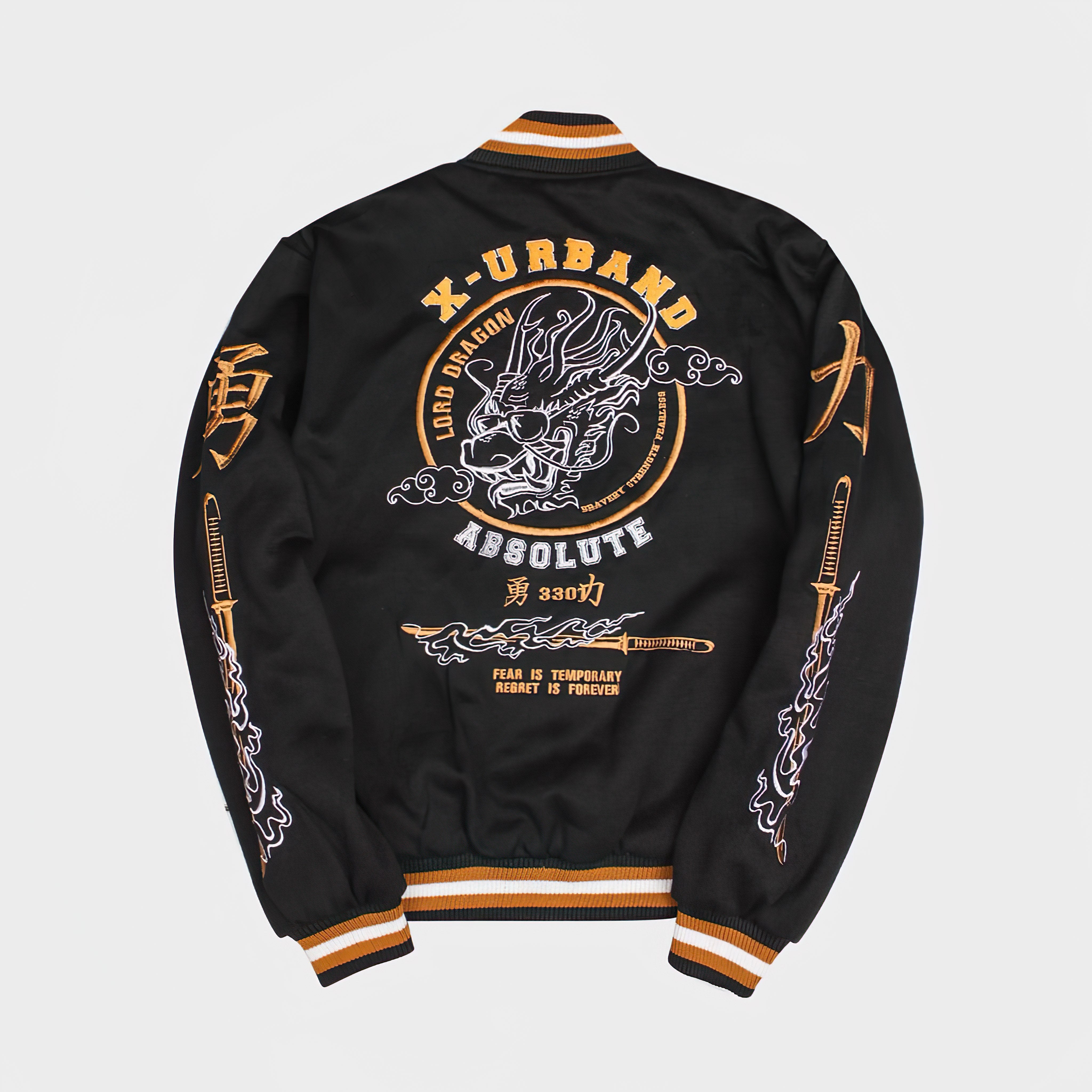 Japan Varsity Jacket Sukajan Full Embroidery - Modern Style harajuku - Japan Fashion | Zewearsy Store