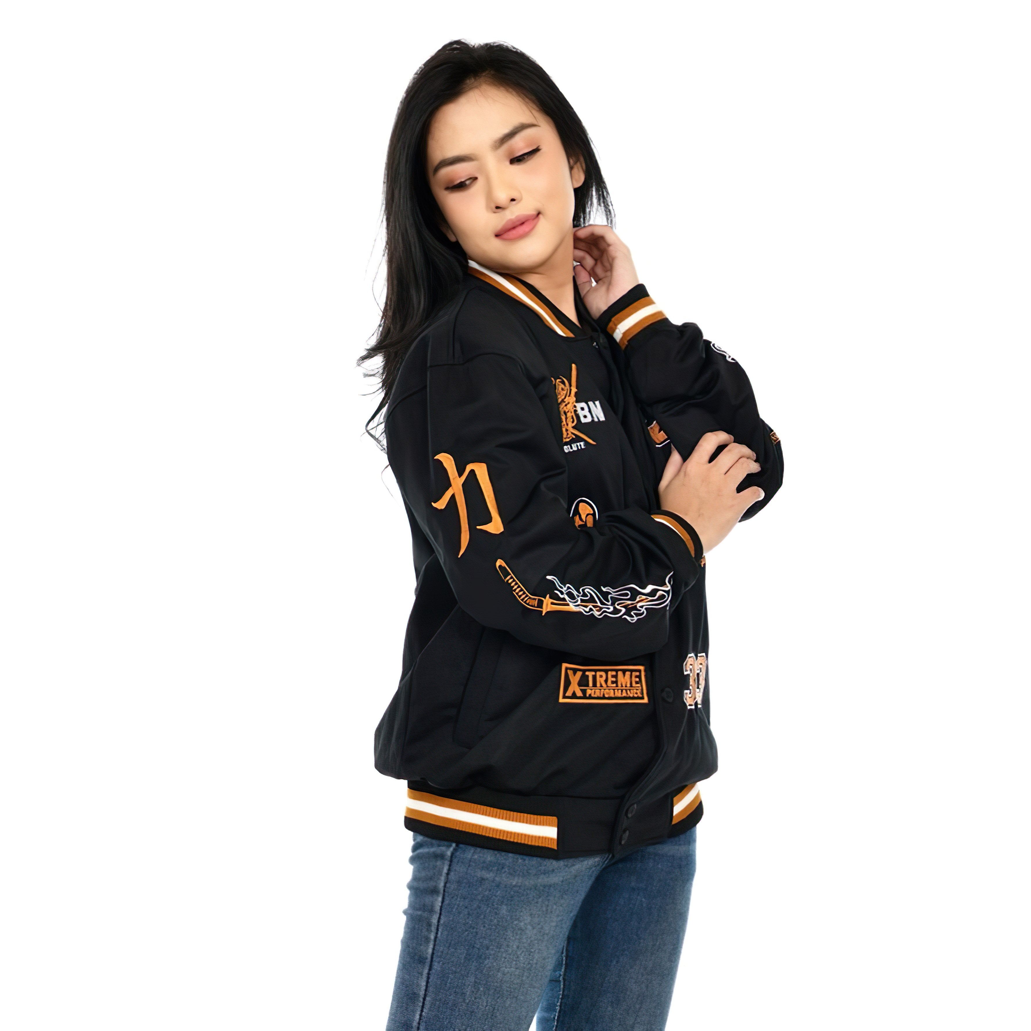 Japan Varsity Jacket Sukajan Full Embroidery - Modern Style harajuku - Japan Fashion | Zewearsy Store