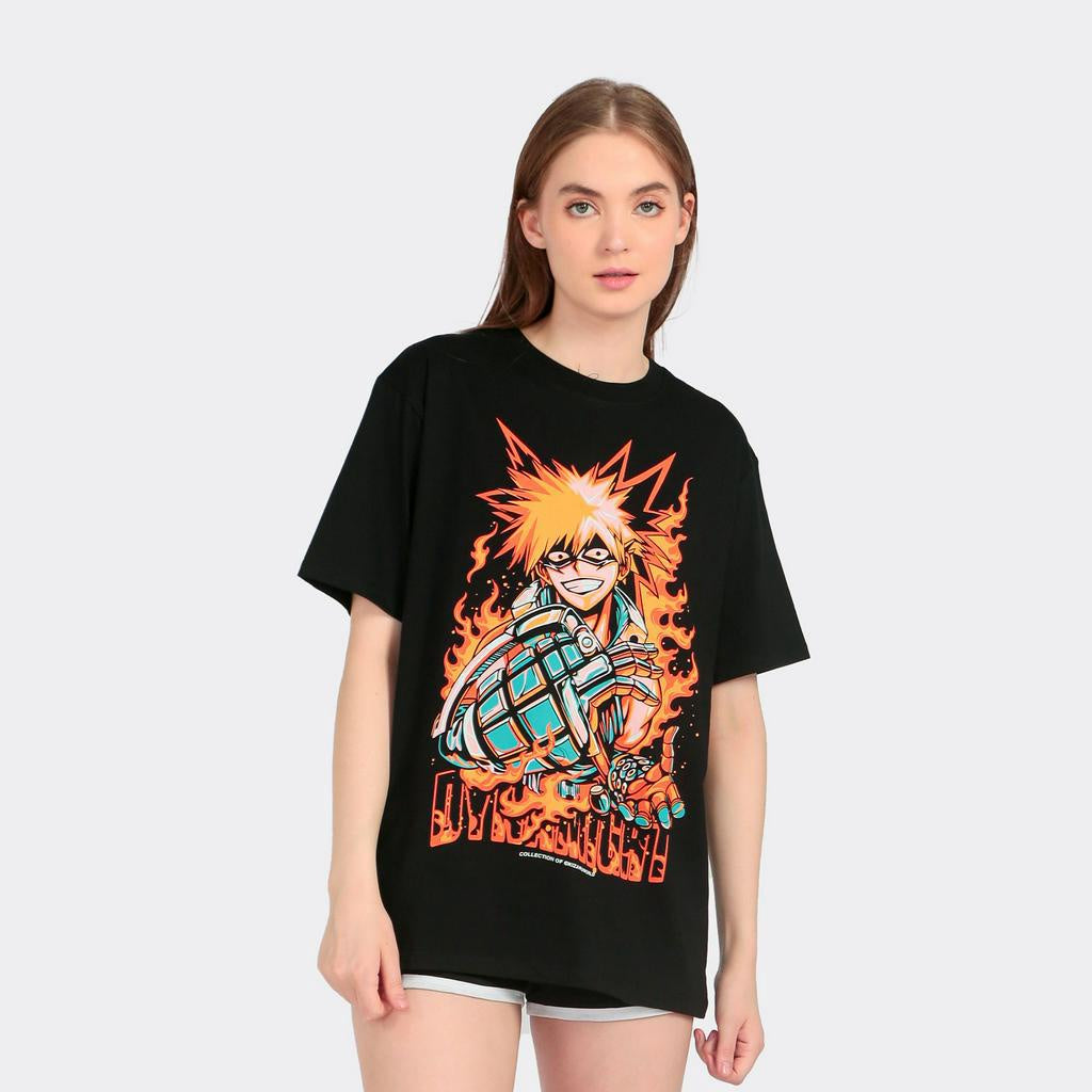 Japan Anime Short Sleeve T Shirt - BAKUGO | Japan Apparel