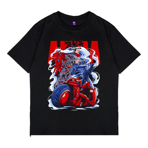 Akira T - Shirt - Japan Anime Short Sleeve - Zewearsy