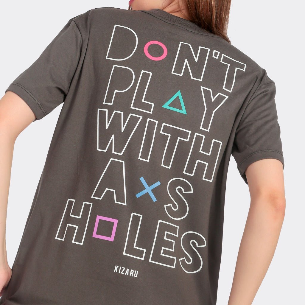 ASSHOLE GAMER T - Shirt - Video Game Short Sleeve - Zewearsy