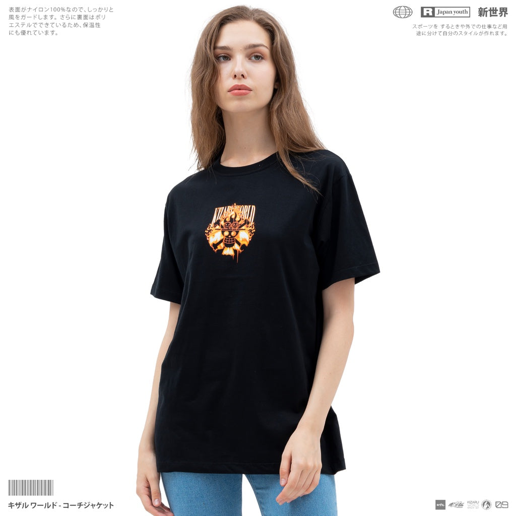 Japan Anime Short Sleeve T Shirt - One Piece PORTGAS D ACE | Japan Apparel | Zewearsy Store