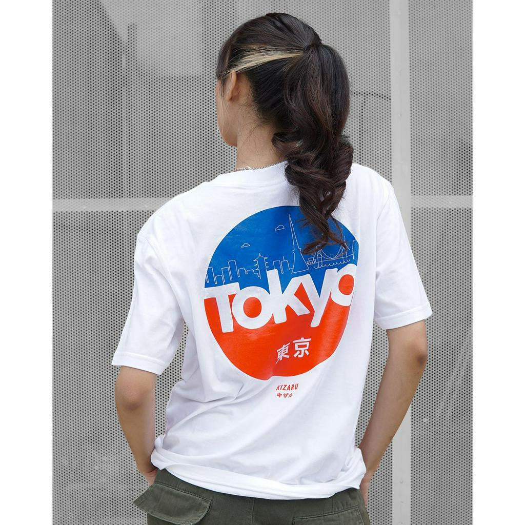 Japan Streetwear Short Sleeve T Shirt - Origin TOKYO CITY LIGHT | Japan Apparel