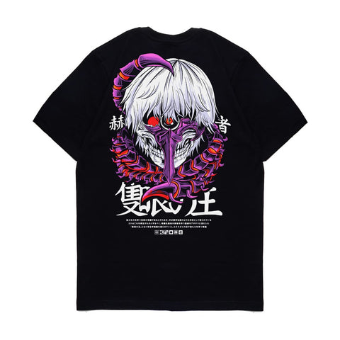 Japan Anime Short Sleeve T Shirt - Tokyo Ghoul KANEKI | Japan Apparel