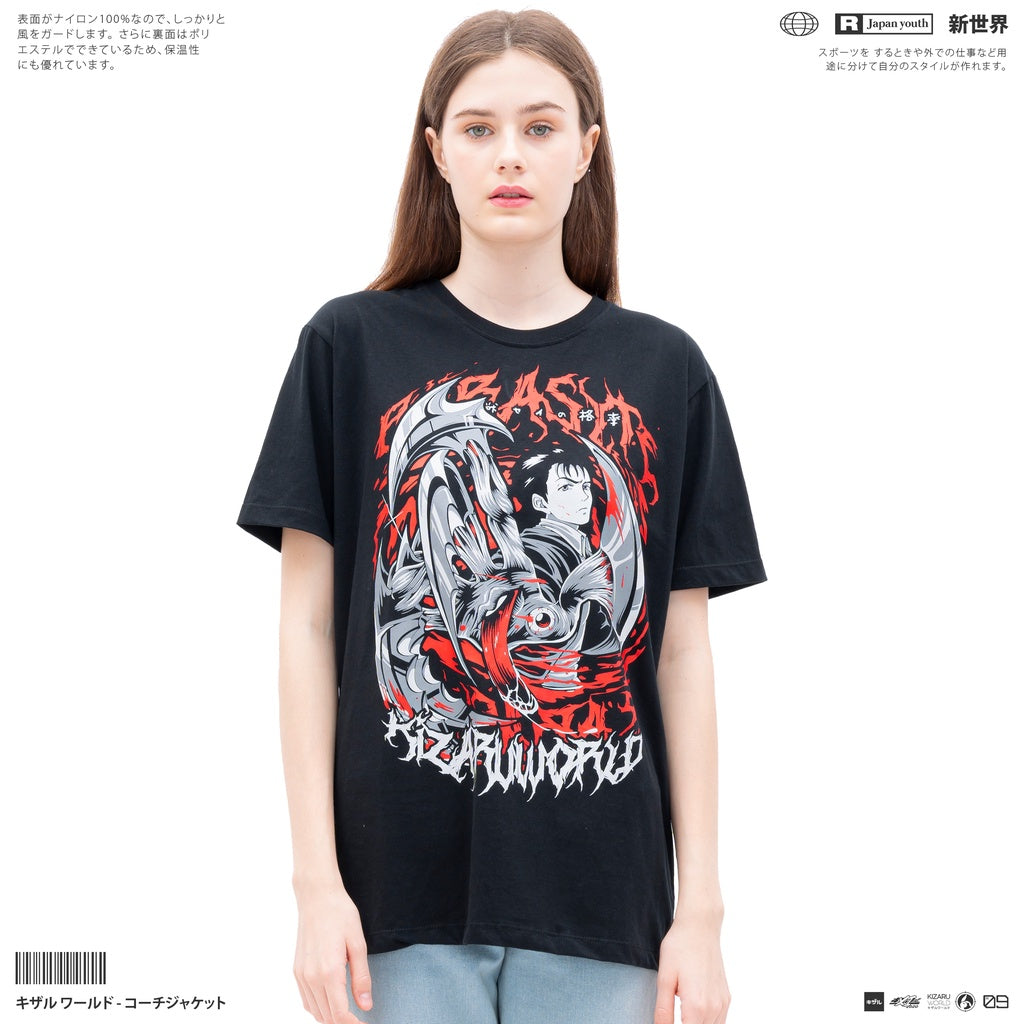 Japan Anime Short Sleeve T Shirt - Gothic Series PARASYTE | Japan Apparel | Zewearsy Store