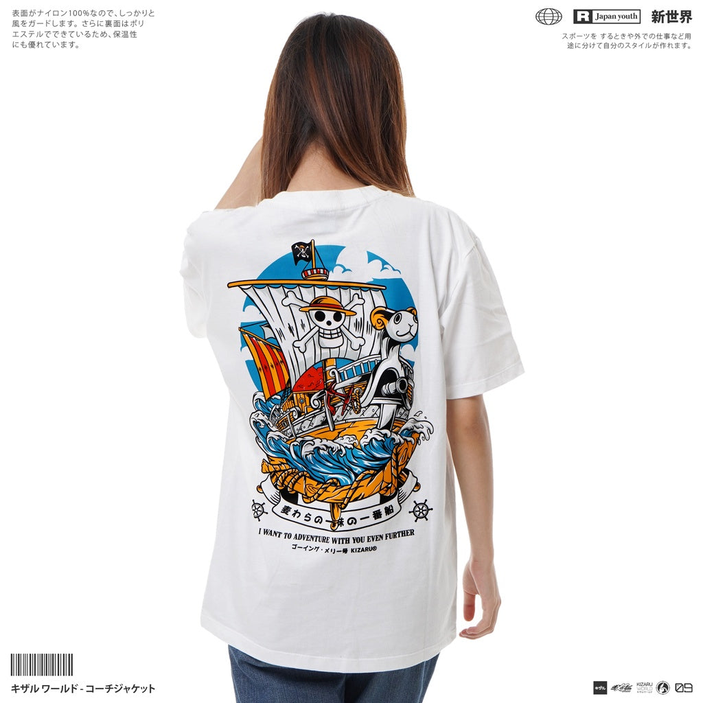 Japan Anime Short Sleeve T Shirt - One Piece GOING MERRY | Japan Apparel