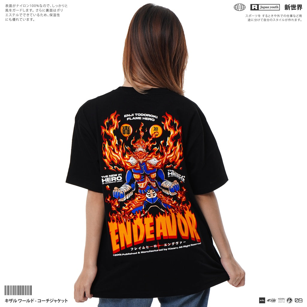 Japan Anime Short Sleeve T Shirt - ENDEAVOR | Japan Apparel | Zewearsy Store