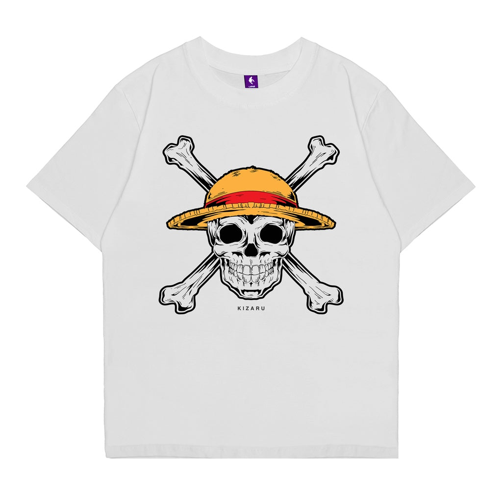 Japan Anime Short Sleeve T Shirt - One Piece | Jolly Roger MUGIWARA