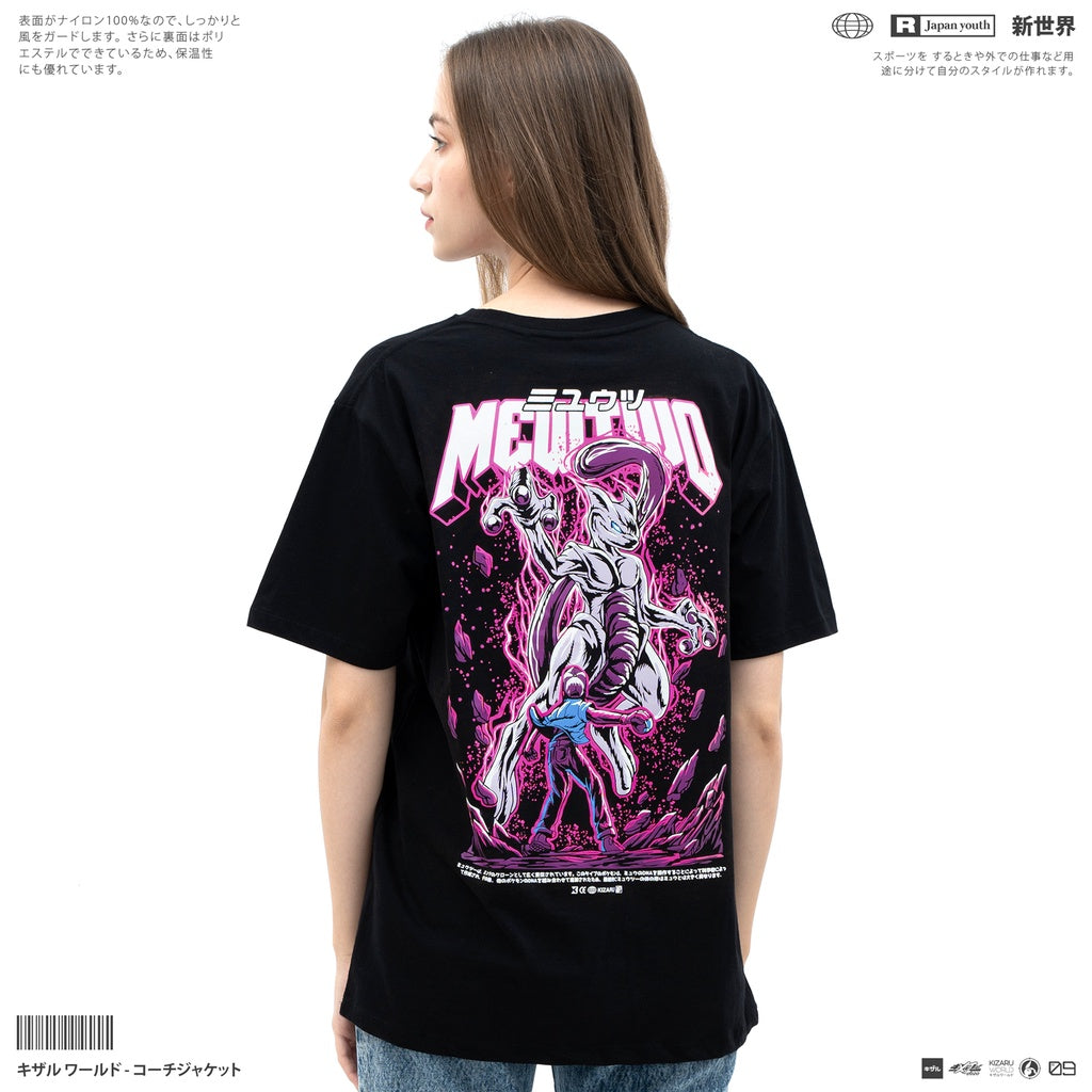 Japan Anime Short Sleeve T Shirt - Pokemon MEWTWO | Japan Apparel