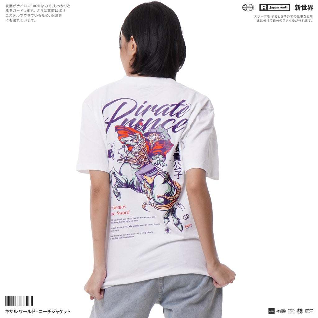 Japan Anime Short Sleeve T Shirt - One Piece Pirate Prince CAVENDISH | Japan Apparel