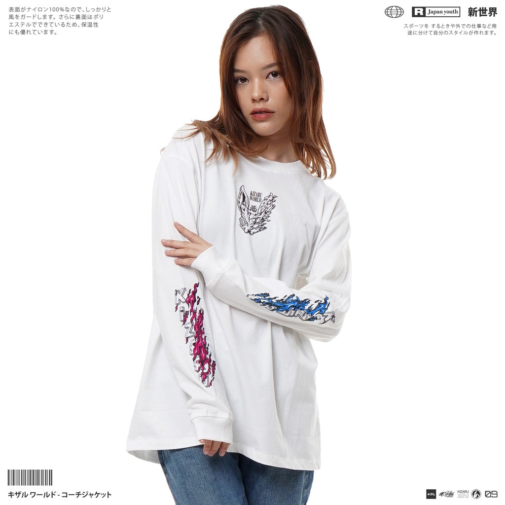 Japanese Long Sleeve T Shirt Origin BIPOLAR BUNNY | Zewearsy Store