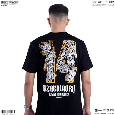 Japan Streetwear Short Sleeve T Shirt - Origin Anniversary KIZARU 14 | Japan Apparel