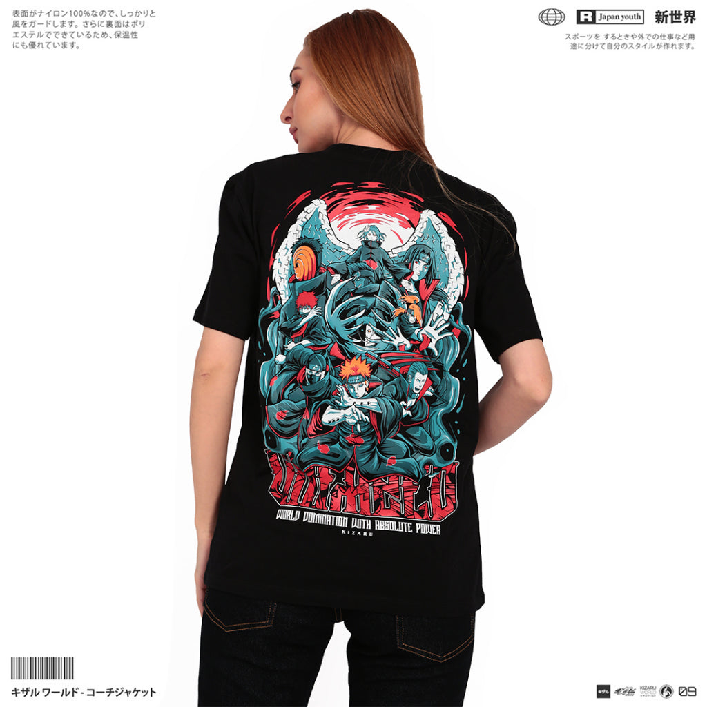 Japan Anime Short Sleeve T Shirt - Naruto AKATSUKI | Japan Apparel